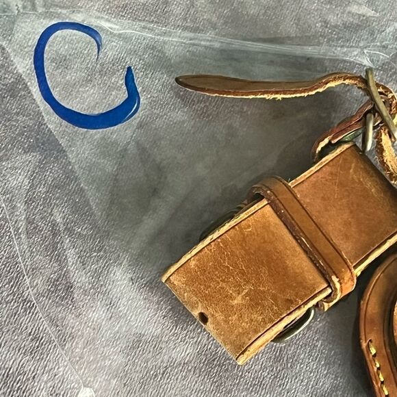 Authentic Louis Vuitton Vanchetta Luggage Tag with Poignet Keepall C - Picture 10 of 13